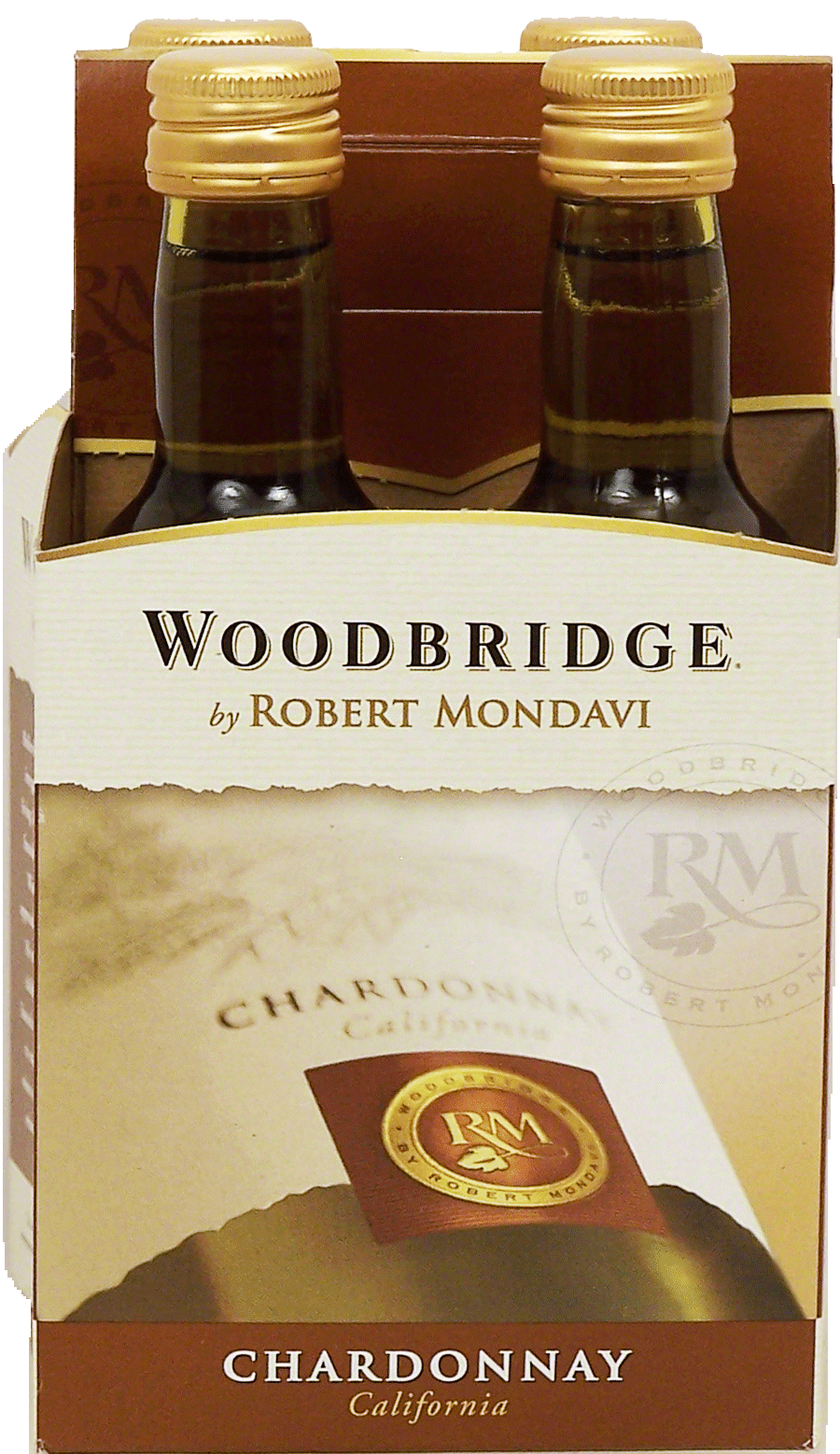 Woodbridge by Robert Mondavi chardonnay wine of California, 13% alc. by vol., 187-ml single serve Full-Size Picture